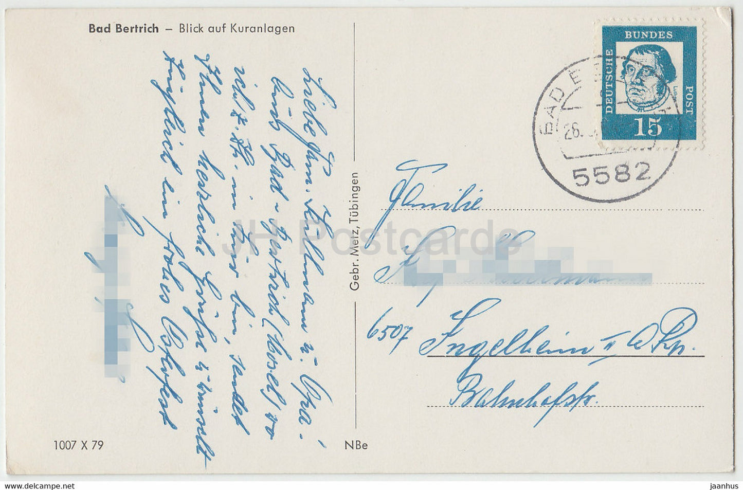 Bad Bertrich - Blick auf Kuranlagen - Germany - used