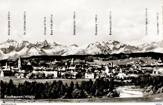 Kaufbeuren - Allgau - old postcard - Germany - unused - JH Postcards