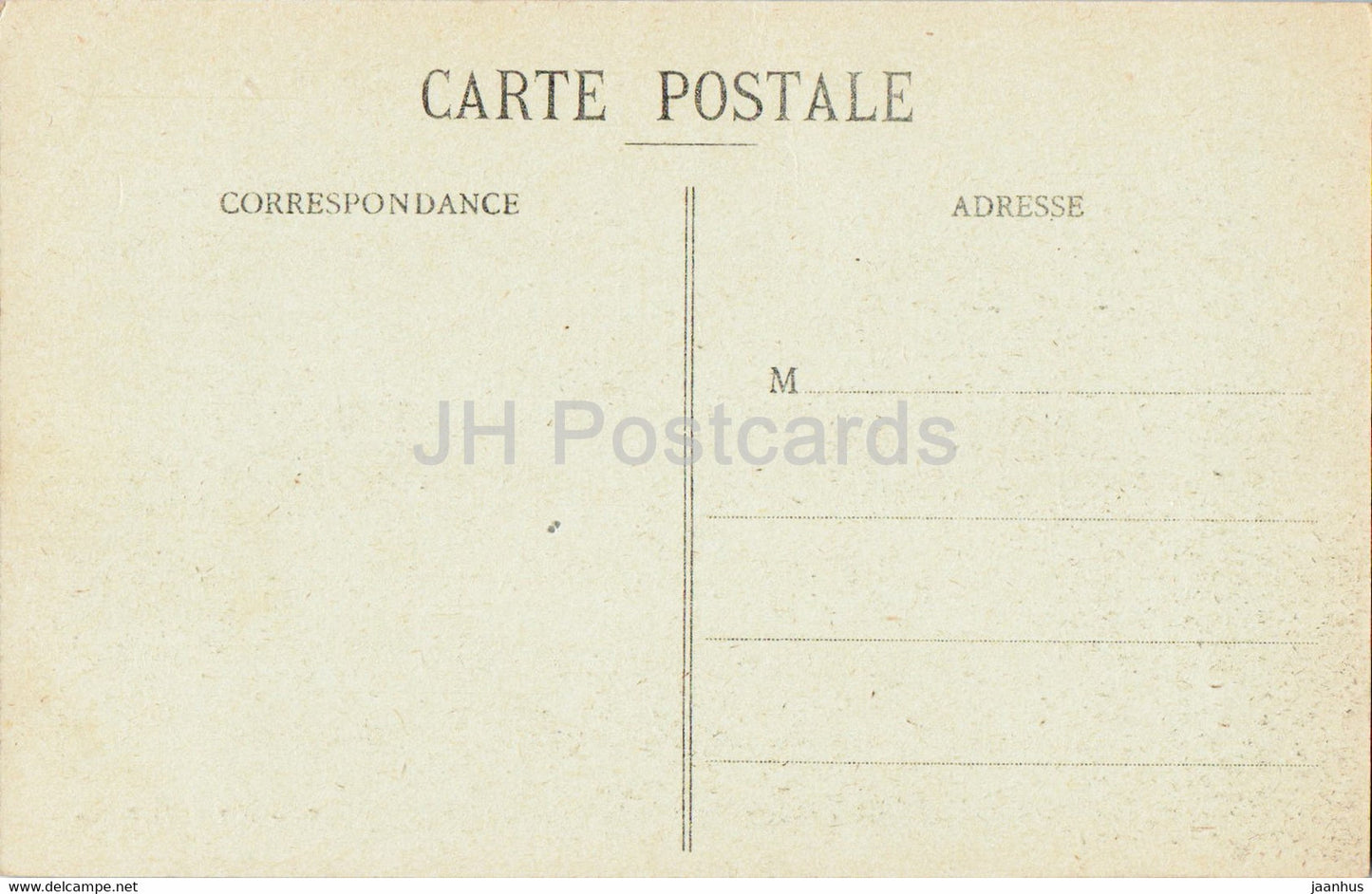 Saint Malo - La Plage de Bonsecours un jour de tempete - 3900 - old postcard - France - unused