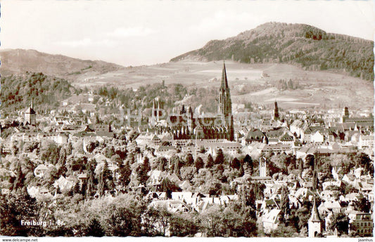 Freiburg i Br - old postcard - 1958 - Germany - used - JH Postcards