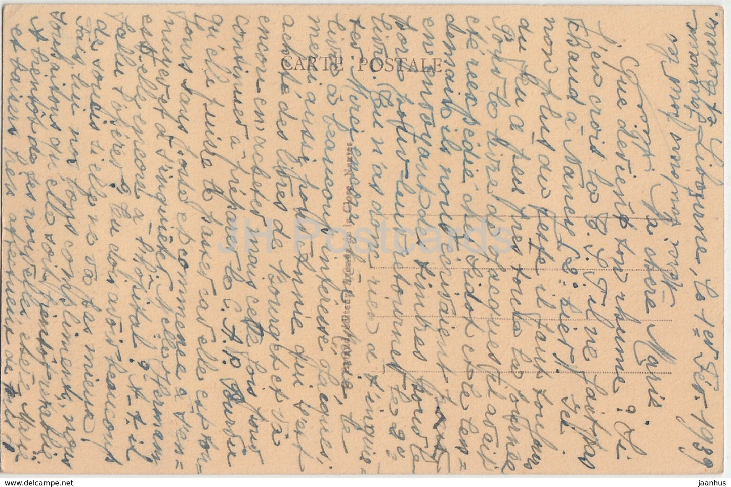 Libourne - Pont Sur l'Isle - bridge - 5 - 1939 - old postcard - France - used