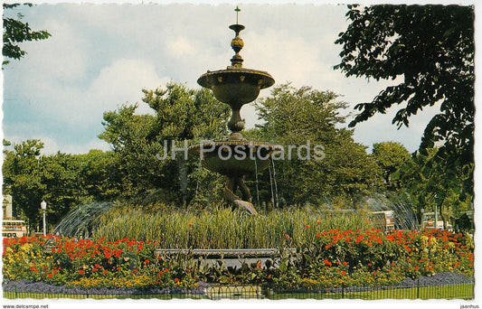 Brighton - The Fountains - Old Steine Gardens - BT 28 - 1970 - United Kingdom - England - used - JH Postcards