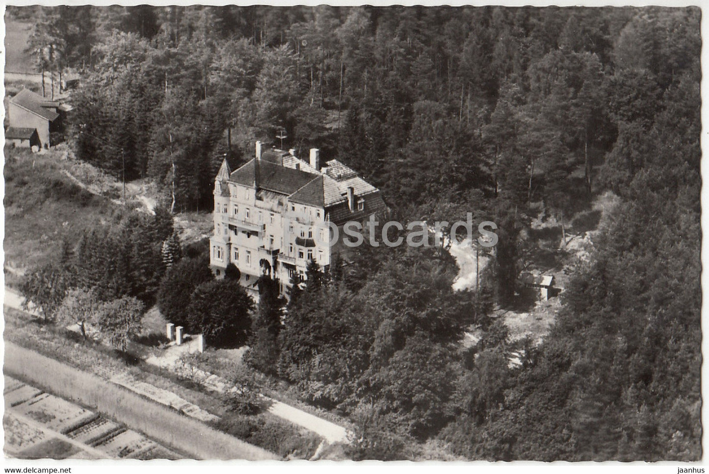Haus Ebersberg - Alters und Erholungsheim - Wenzigerode uber Wabern Bezirk Kassel - Germany - used - JH Postcards