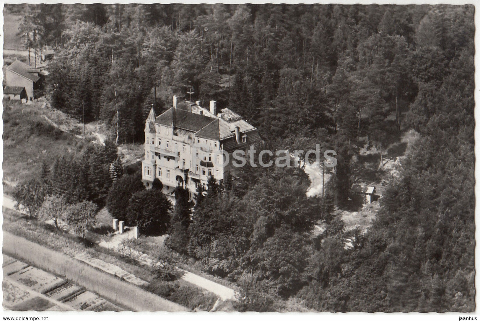 Haus Ebersberg - Alters und Erholungsheim - Wenzigerode uber Wabern Bezirk Kassel - Germany - used - JH Postcards