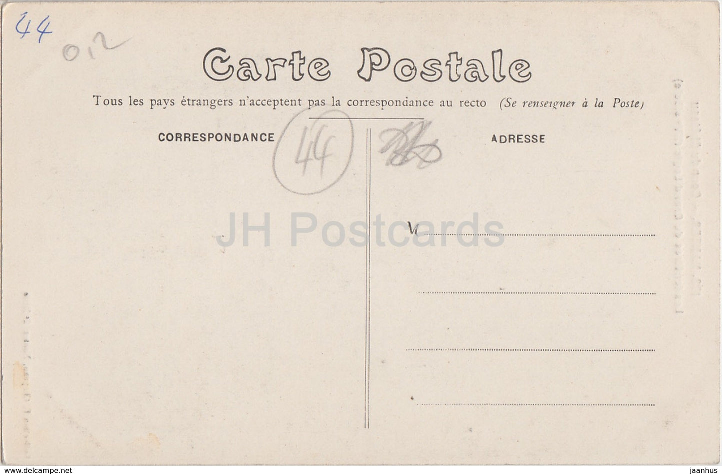 Nantes - Cour du Chateau - Les fenetres du Grand Logis - castle - 173 - old postcard - France - unused