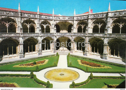 Lisboa - Mosteiro dos Jeronimos (Claustro) - Jeronimos Monastery (Cloister) - 824 - Portugal - unused - JH Postcards