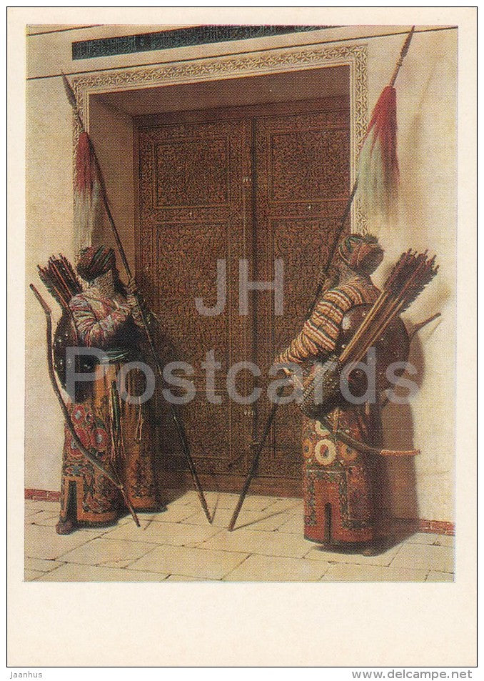 painting by V. Vereshchagin - Timur (Tamerlan) Doors , 1871-72 - Russian art - 1977 - Russia USSR - unused - JH Postcards