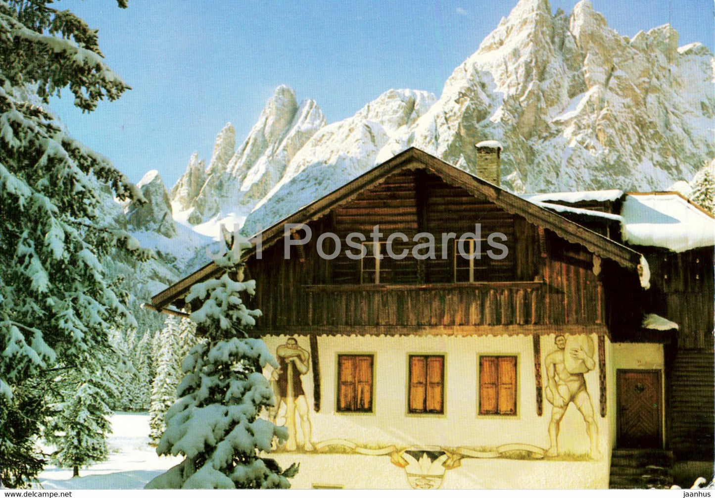 Dolomiti - Val Pusteria - Piano Fiscalina - Cima Dodici - Pustertal - Fischeleinboden - 1990 - Italy - used - JH Postcards
