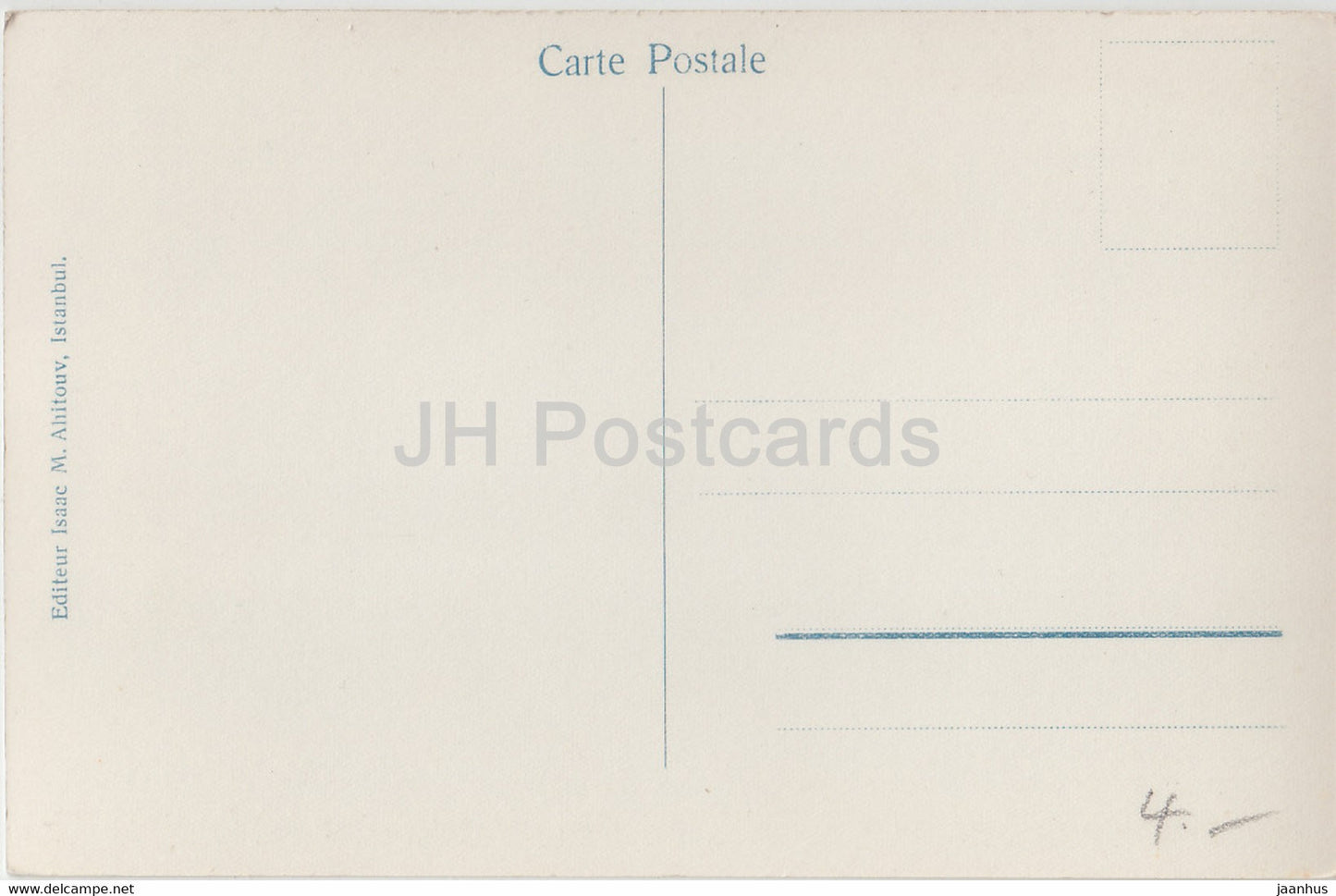 Istanbul - Mosquée d'Ortakeuy - carte postale ancienne - Turquie - inutilisée