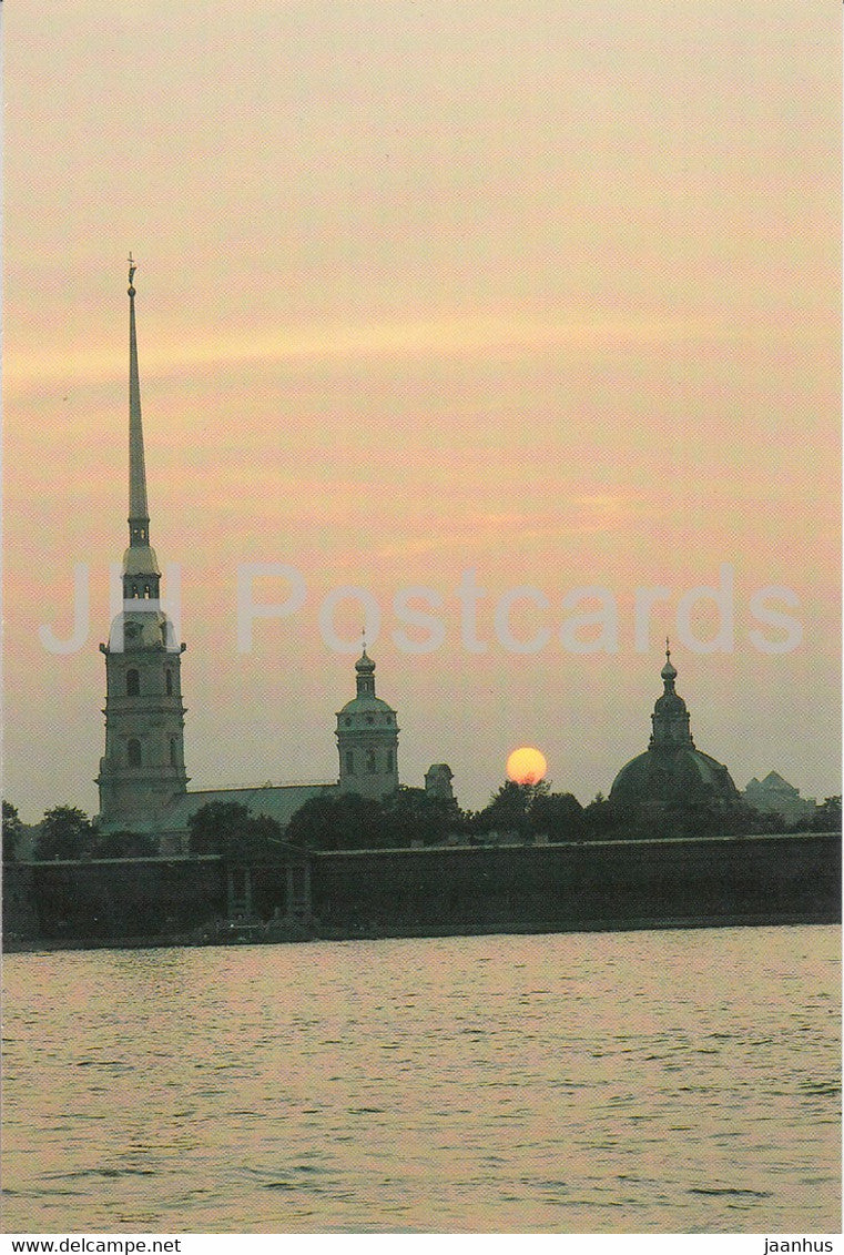 Leningrad - St Petersburg - Peter and Paul Fortress - Russia USSR - unused - JH Postcards