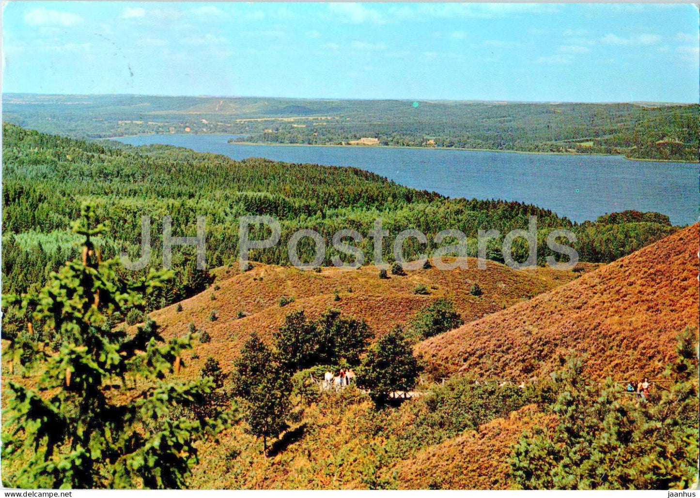 Himmelbjerget - Udsigt mod Silkeborg - 618 - Denmark - used - JH Postcards