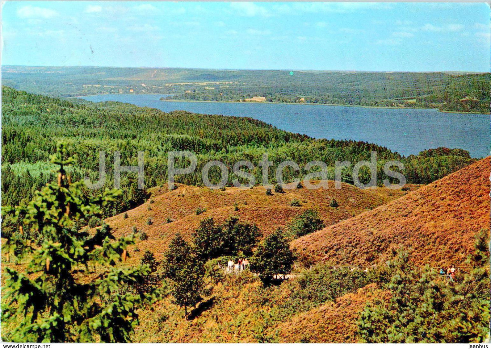 Himmelbjerget - Udsigt mod Silkeborg - 618 - Denmark - used - JH Postcards