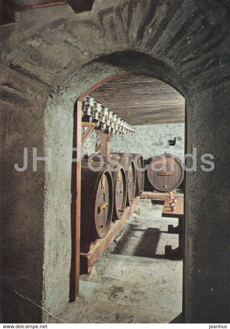 La Cave bourgeoisiale valaisanne - 1973 - Switzerland - used - JH Postcards