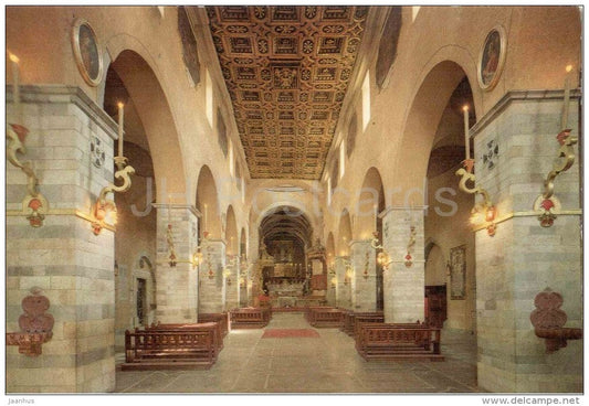 Interno Cattedrale - interior cathedra - Melfi - 53 - Italia - Italy - unused - JH Postcards