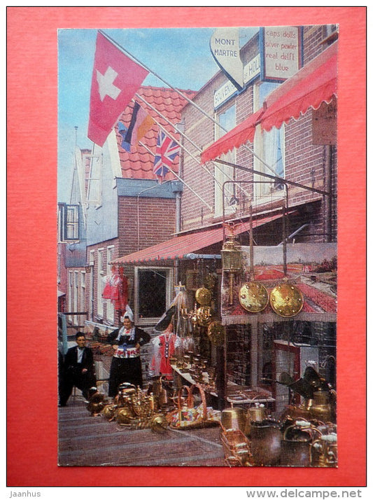 Shopping Arcade - Fishing Town Volendam - 1976 - Netherlands - unused - JH Postcards