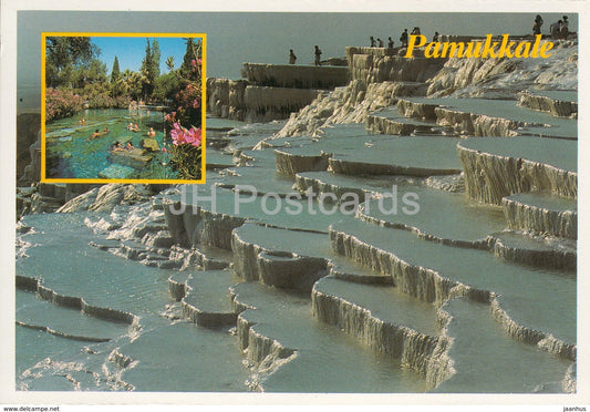 Pamukkale - 8 - The Travertines - Turkey - unused - JH Postcards