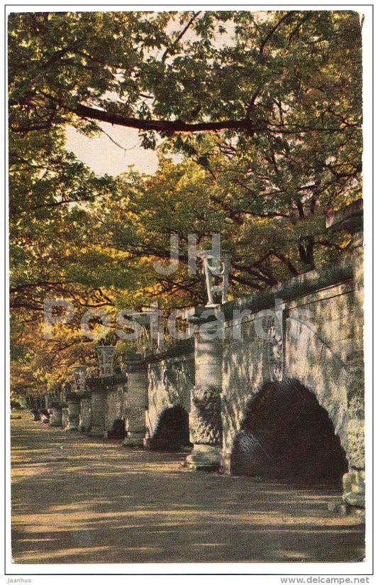 Cameron´s Gallery , pente douce - Catherine park - Pushkin - 1968 - Russia USSR - unused - JH Postcards