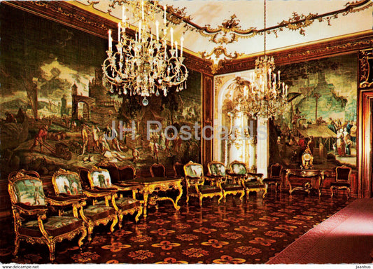 Wien - Vienna - Schloss Schonbrunn - Gobelinsalon - castle - Austria - unused - JH Postcards