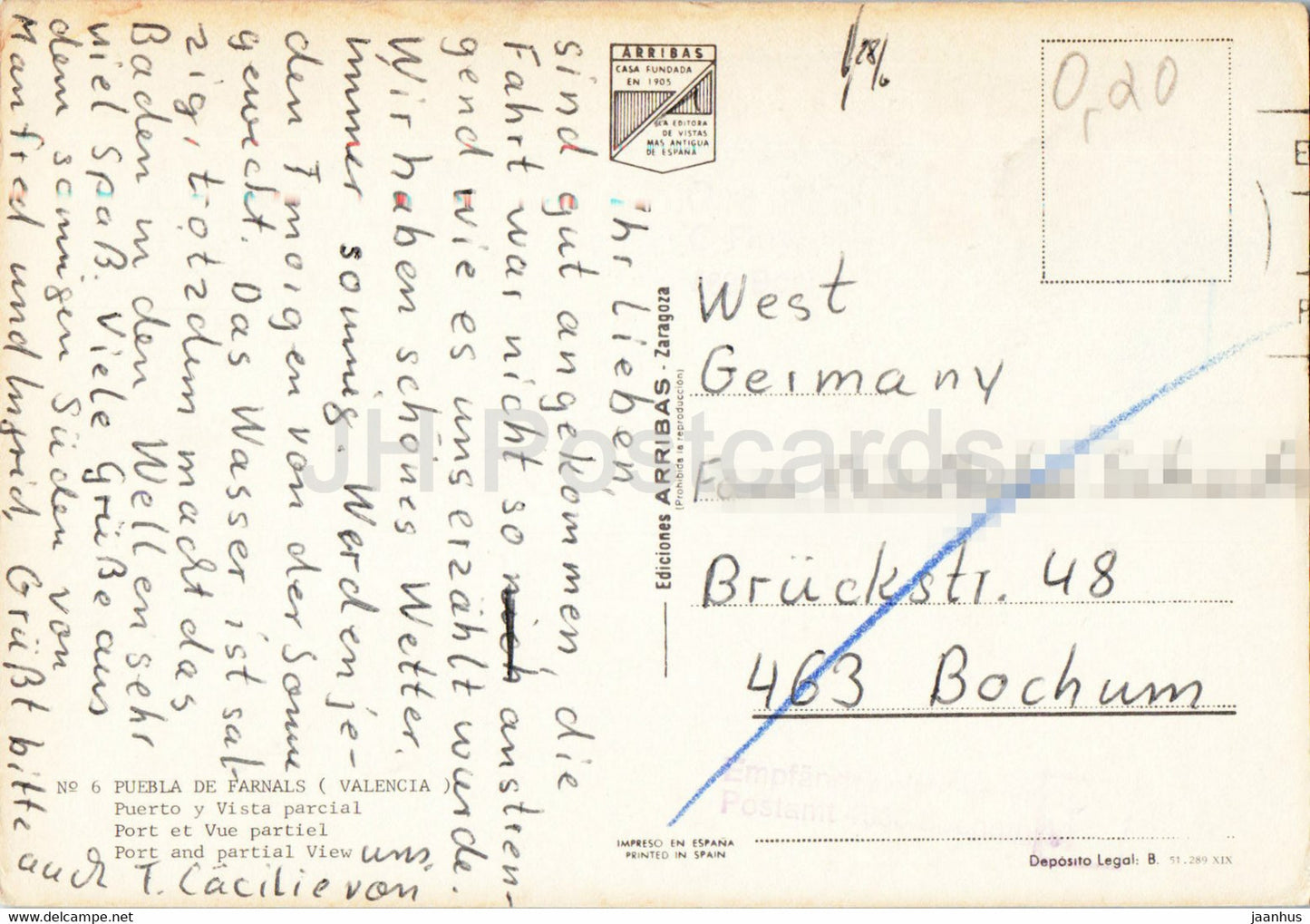 Puebla de Farnals - Puerto y Vista parcial - port - bateau - 6 - Espagne - occasion