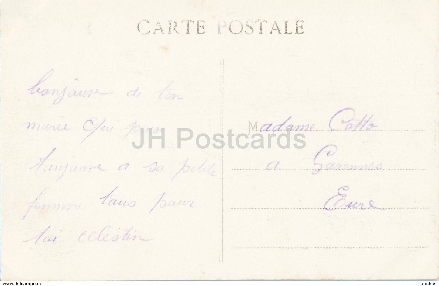 Marseille - Fontaine Estrangin - alte Postkarte - Frankreich - gebraucht