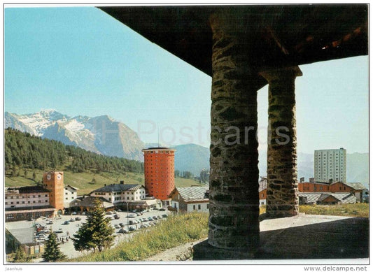 scorcio panoramico m. 2035 - Sestriere - Torino - Piemonte - 8230-F - Italia - Italy - unused - JH Postcards