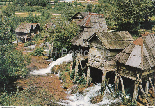 Jajce - vodenice - water mills - Yugoslavia - Bosnia and Herzegovina - unused - JH Postcards