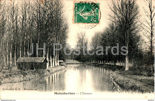 Malesherbes - L'Essonne - old postcard - France - used - JH Postcards