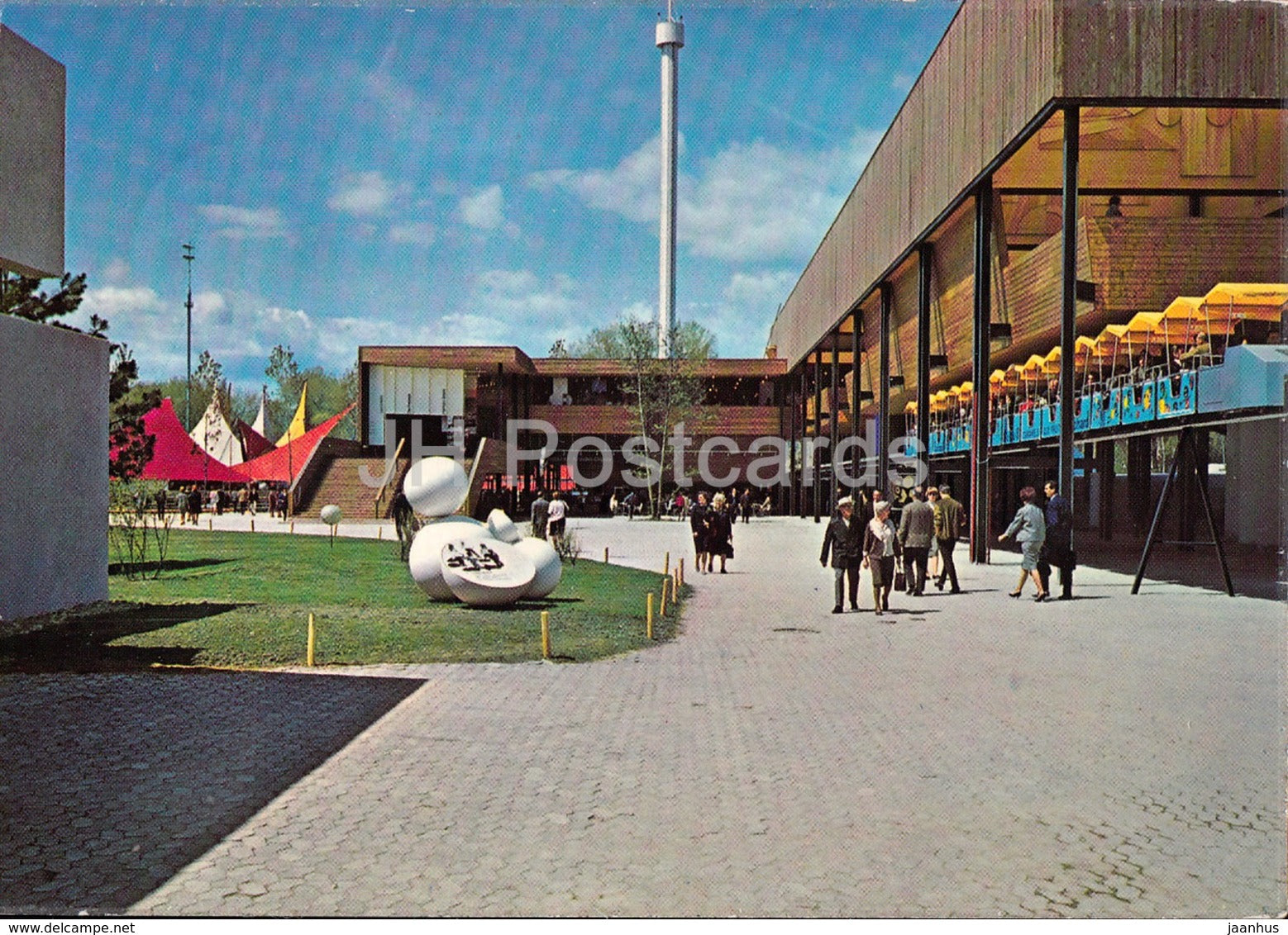 Lausanne - Exposition Nationale Suisse  - Secteur Art de vivre Joie de vivre - 1964 - Switzerland - used - JH Postcards