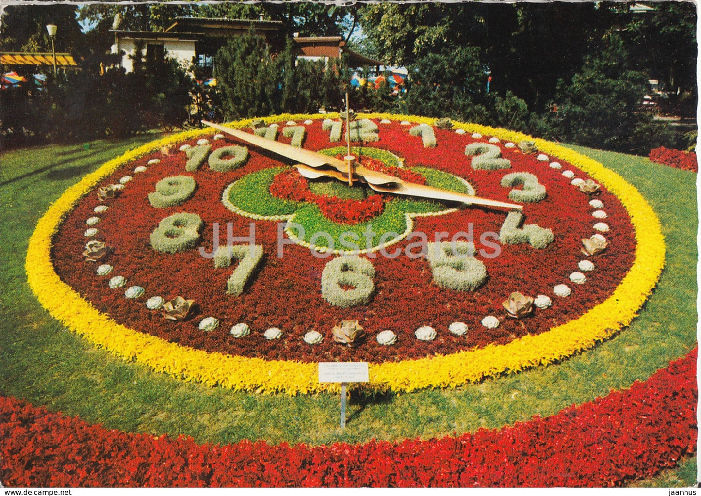 Geneva - Geneve - L'Horloge fleurie - Switzerland - unused - JH Postcards