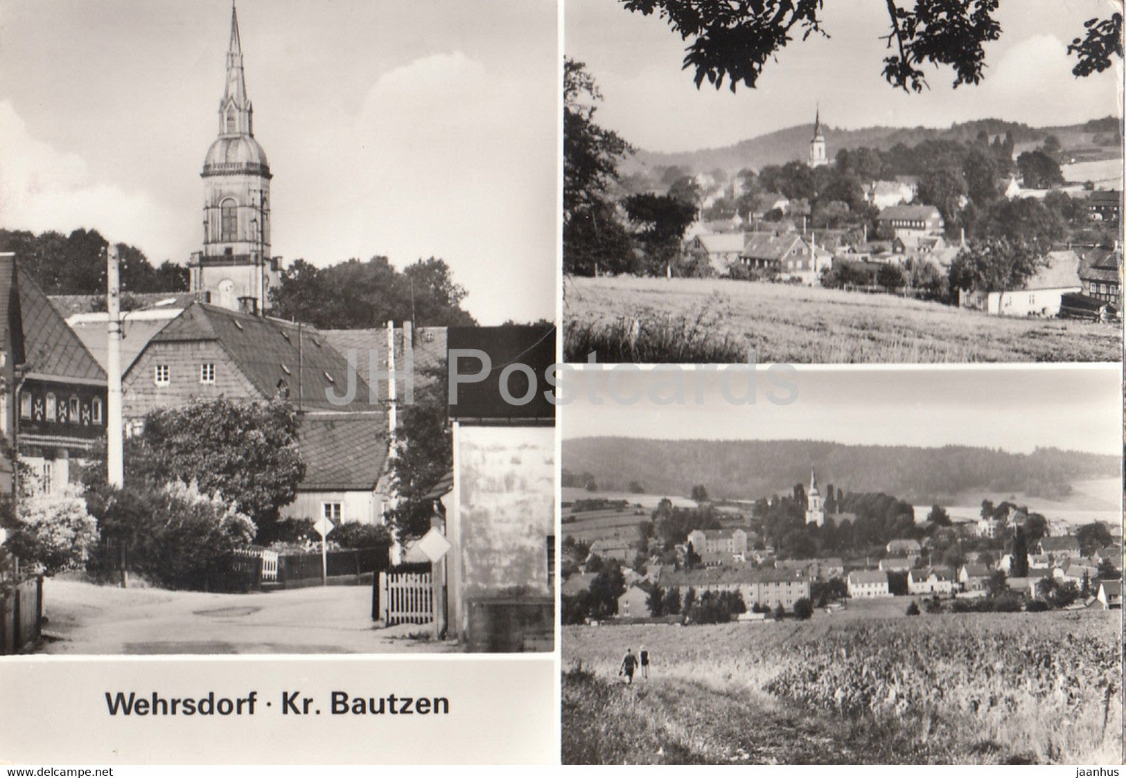 Wehrsdorf Kr Bautzen - 1983 - Germany DDR - used - JH Postcards