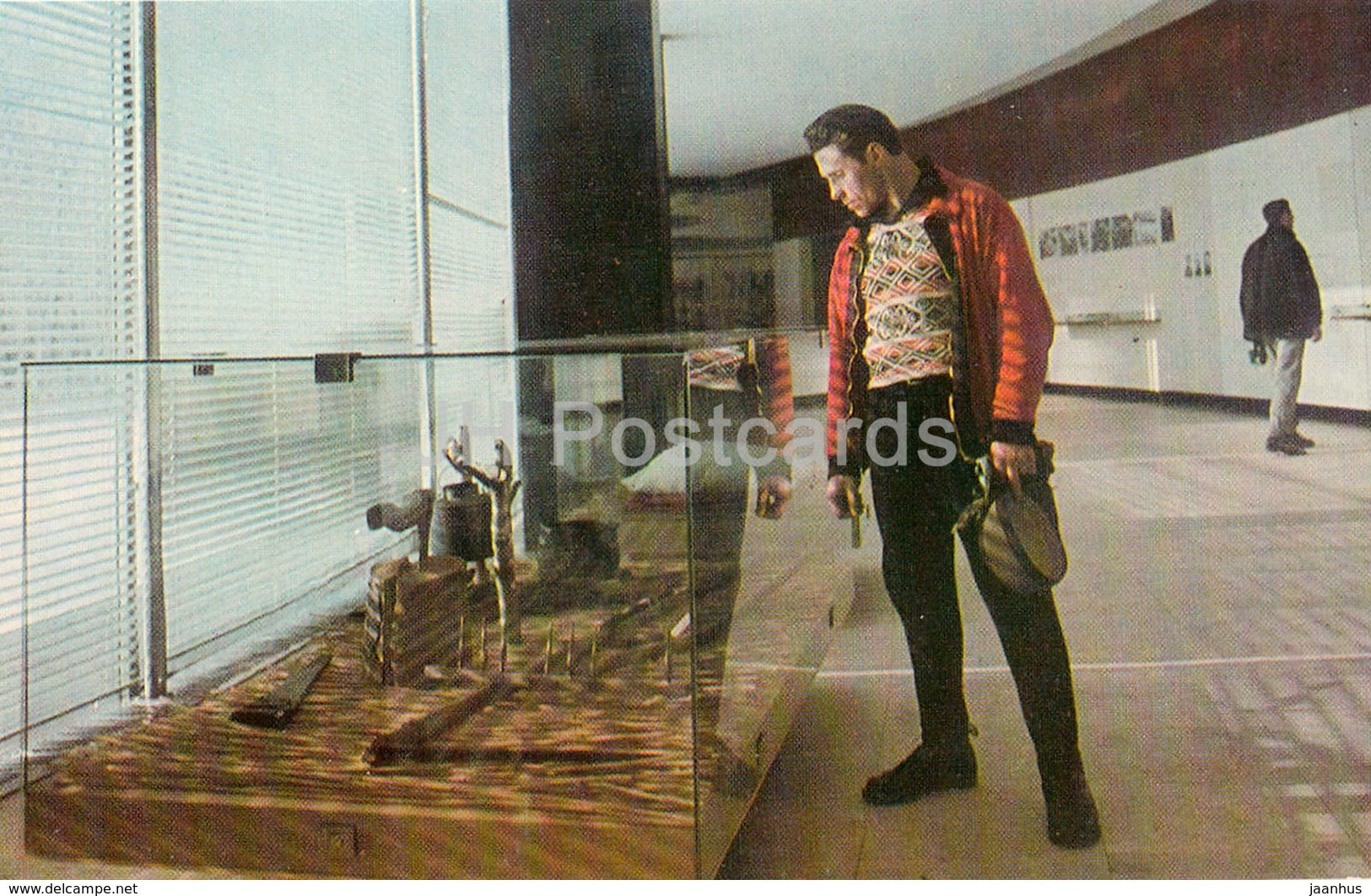 Razliv - Pavilion - interior - Lenin Memorial - 1969 - Russia USSR -  unused - JH Postcards