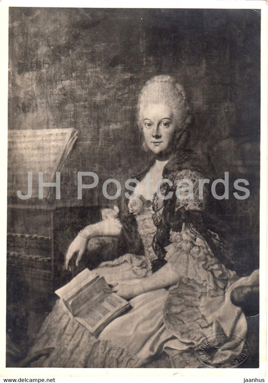 painting - Goethe National Museum Weimar - German art - Germany - unused - JH Postcards