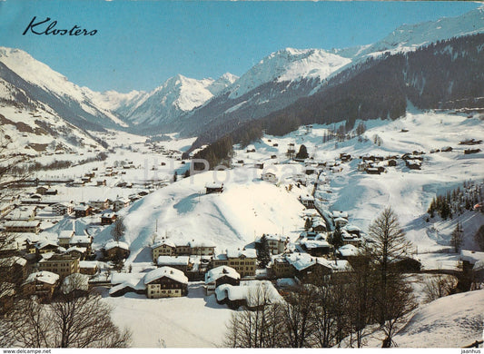 Klosters 1200 m - Selfranga - 1973 - Switzerland - used - JH Postcards