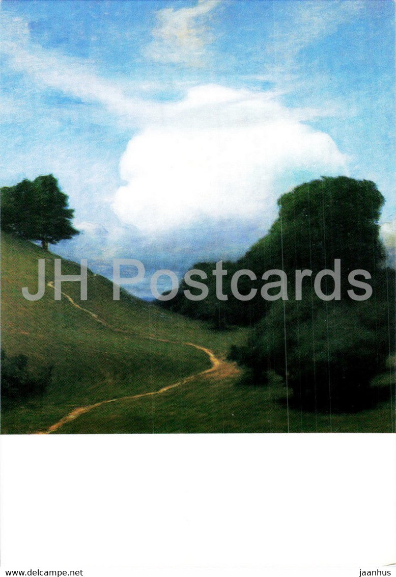 painting by Prins Eugen - Molnet - The Cloud - Swedish art - Sweden - unused - JH Postcards