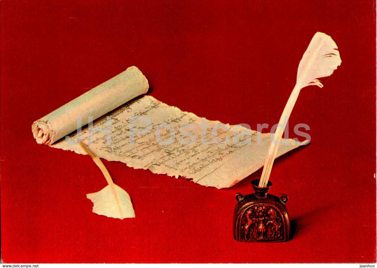 Writing Materials - The Museum of applied art in The Moscow Kremlin - 1978 - Russia USSR - unused - JH Postcards