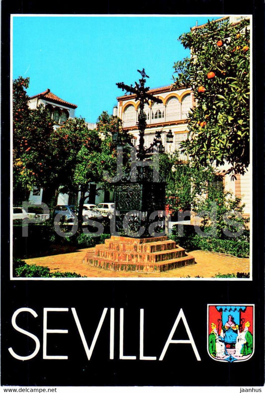 Sevilla - Plaza de Santa Cruz - square - 294 - Spain - unused - JH Postcards
