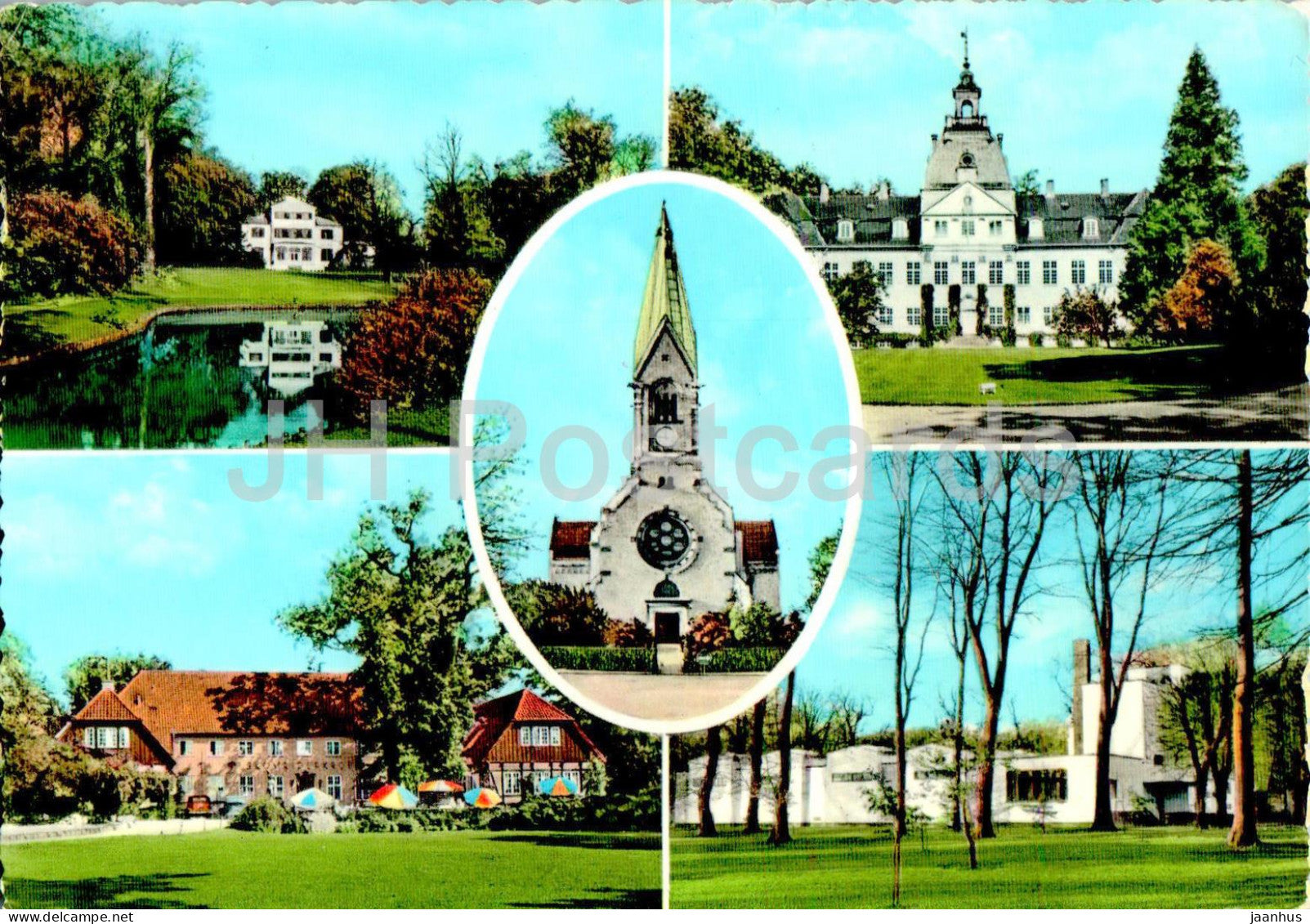 Hellerup - Charlottenlund - multiview - 1026 - Denmark - used - JH Postcards