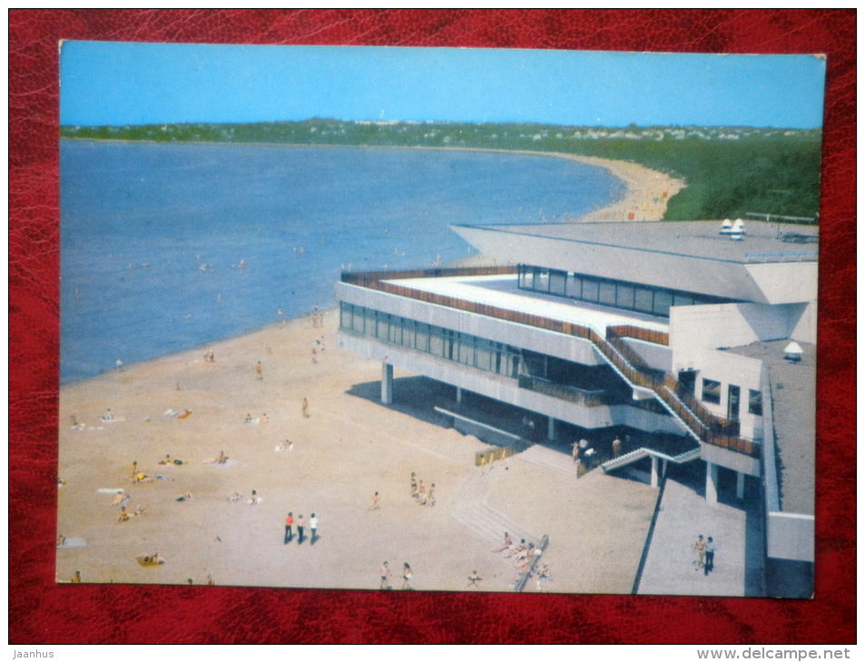 beach building complex - Tallinn - 1981 - Estonia - USSR - unused - JH Postcards