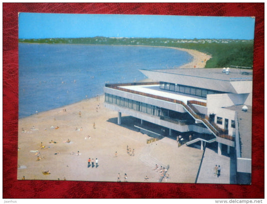beach building complex - Tallinn - 1981 - Estonia - USSR - unused - JH Postcards