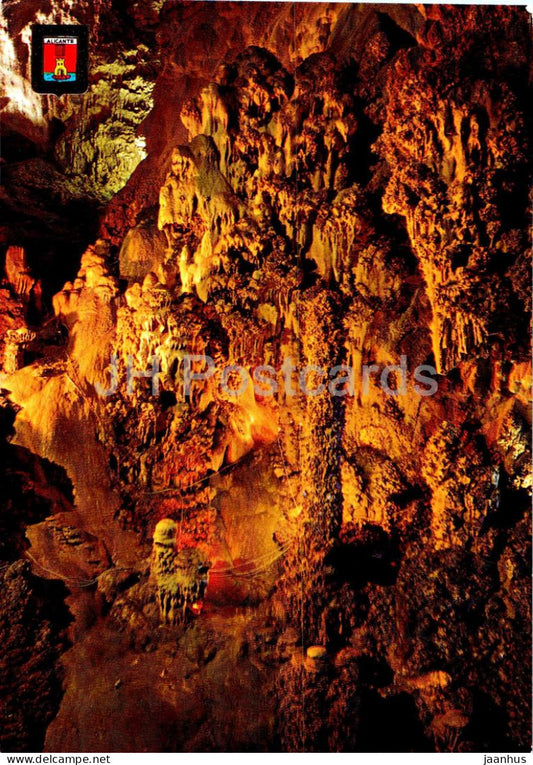 Alicante - Busot - Cuevas de Canalobre - cactus - cave - 6 - Spain - unused - JH Postcards