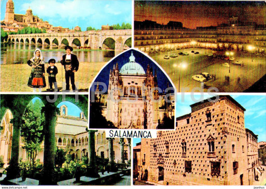 Salamanca - multiview - 31 - Spain - unused - JH Postcards