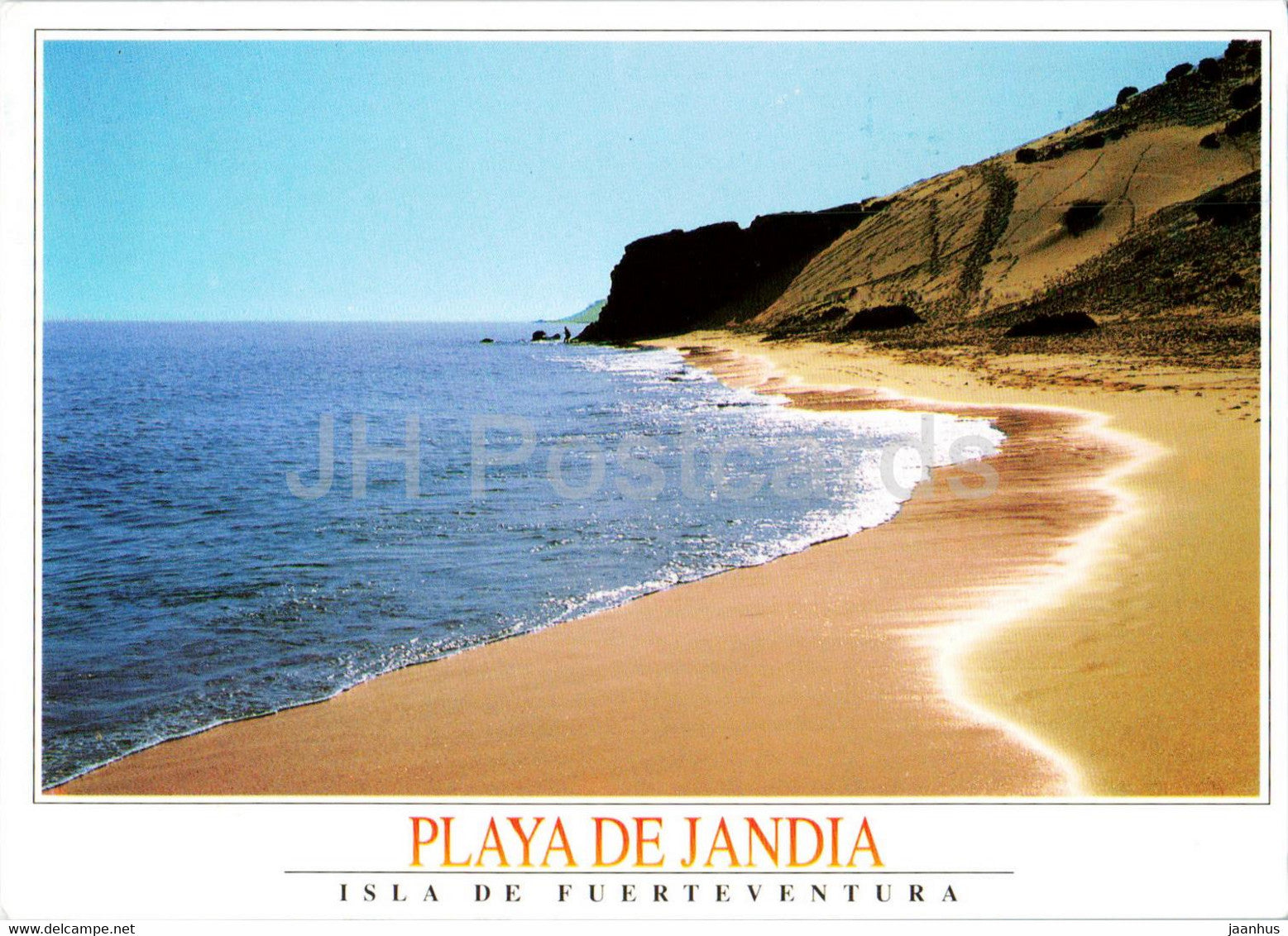 Playa de Jandia - Isla de Fuerteventura - Islas Canarias - 1995 - Spain - used - JH Postcards