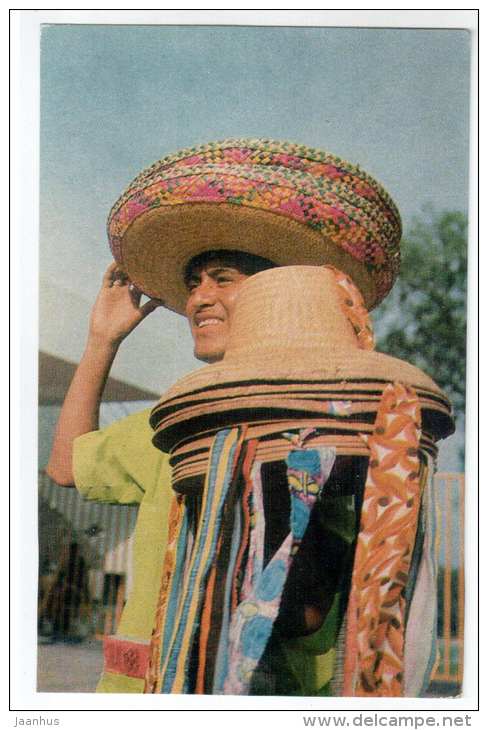 Buy sombrero - 1970 - Mexico - unused - JH Postcards