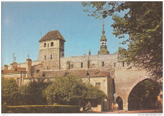Tallinn City Wall - Old Town - Tallinn - 1986 - Estonia USSR - unused - JH Postcards