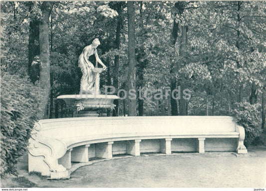 The Nymph Fountain - Petrodvorets reborn from the ashes - 1970 - USSR Russia - unused - JH Postcards