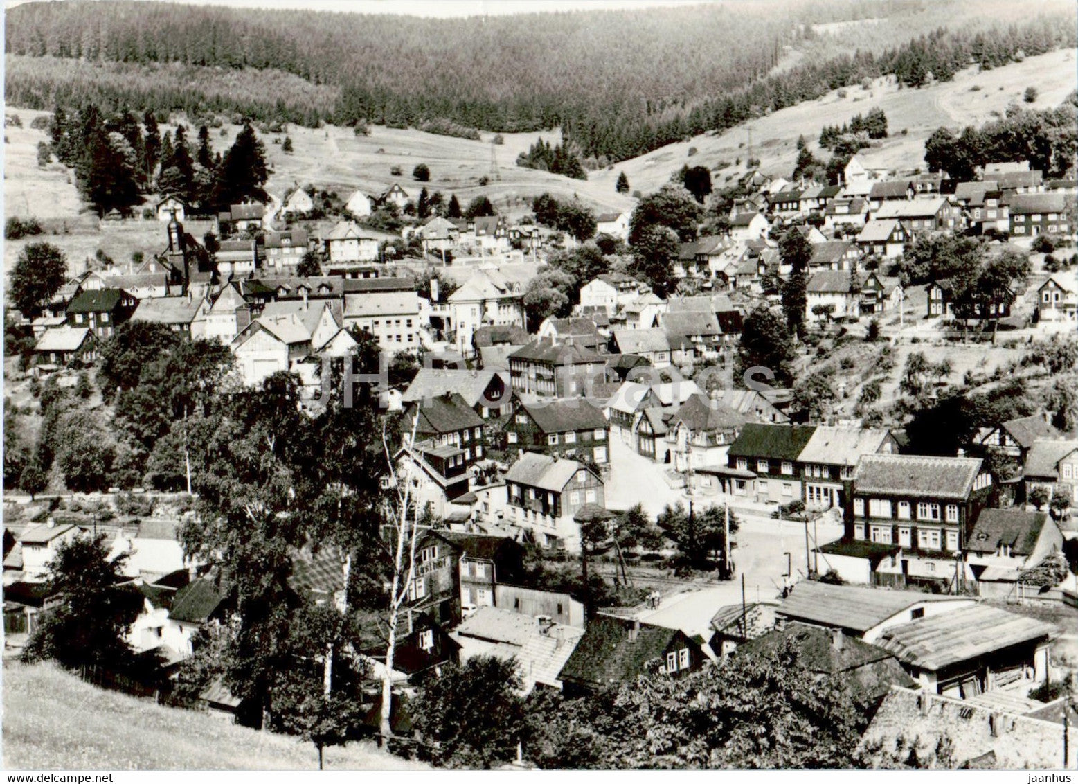 Manebach - Thur - 1990 - Germany DDR - used - JH Postcards