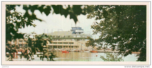 Sailing Centre in Pirita - Tallinn - 1980 - Estonia USSR - unused - JH Postcards