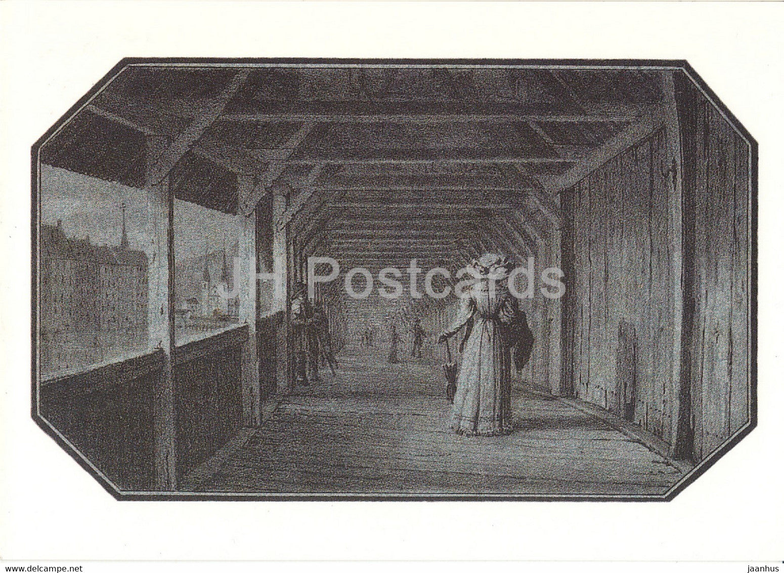 Luzern - Lucerne - Zeichnung von Jakob Schwegler , 1828 - Switzerland - unused - JH Postcards