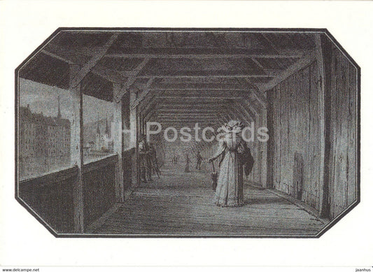 Luzern - Lucerne - Zeichnung von Jakob Schwegler , 1828 - Switzerland - unused - JH Postcards