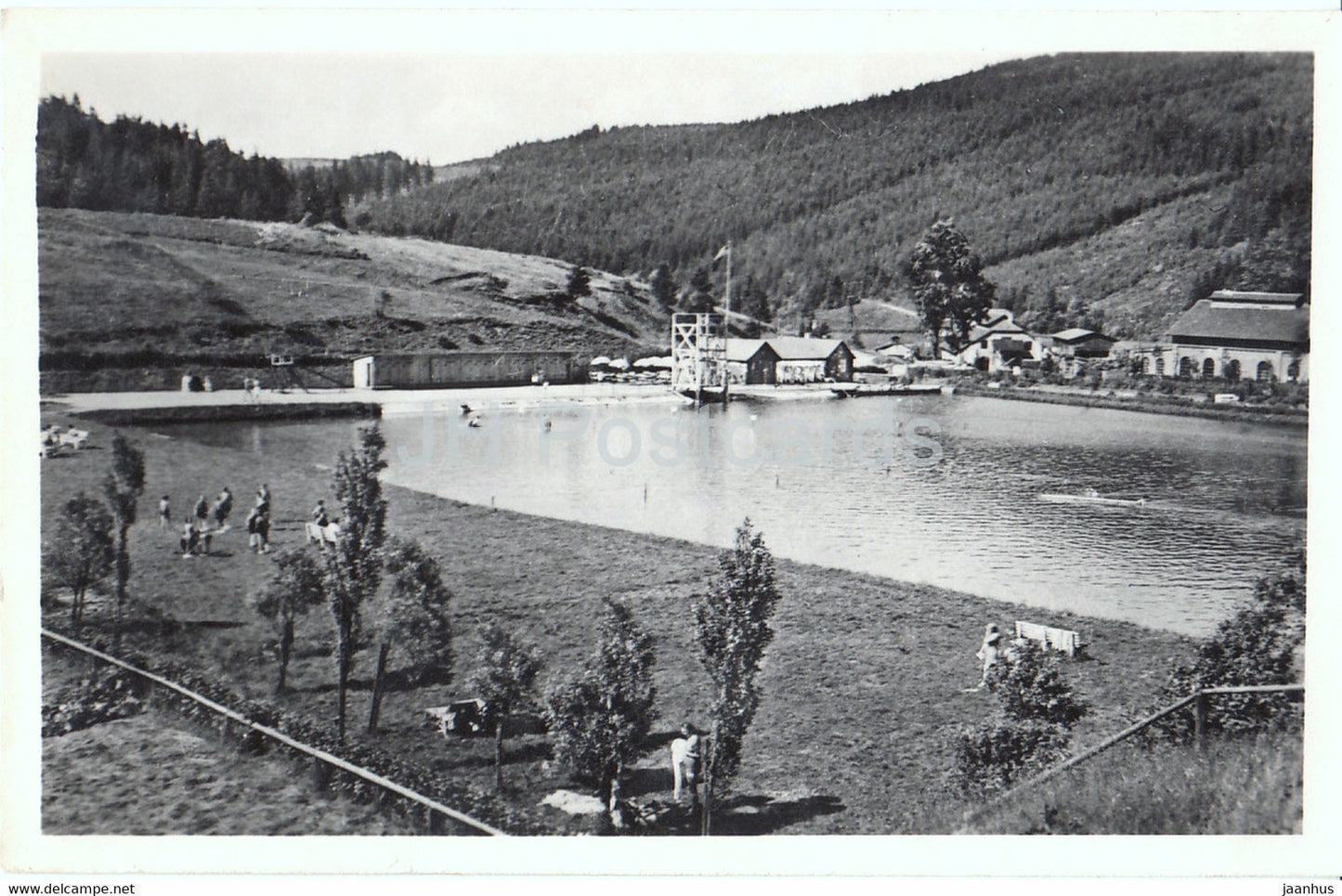 Kneipp Bad Stutzerbach - Schwimmbad - Thur Wald - Germany DDR - unused - JH Postcards